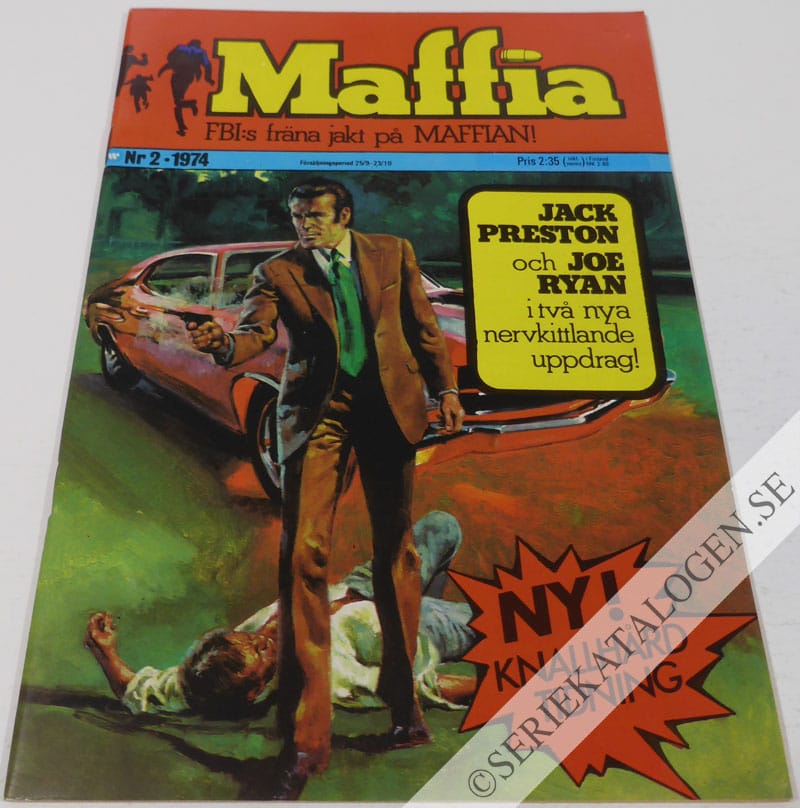 Framsida på Maffia #2 (1974)