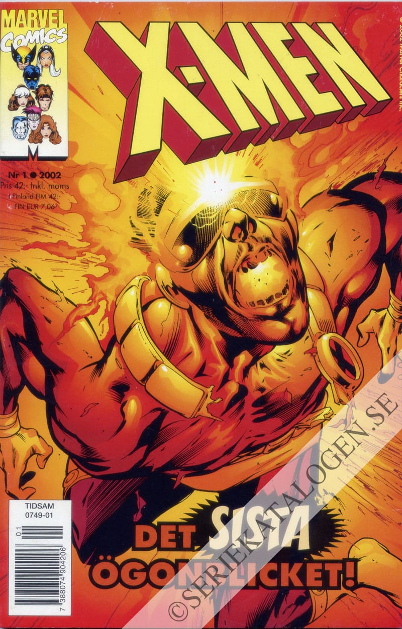Framsida på X-Men #1 (2002)