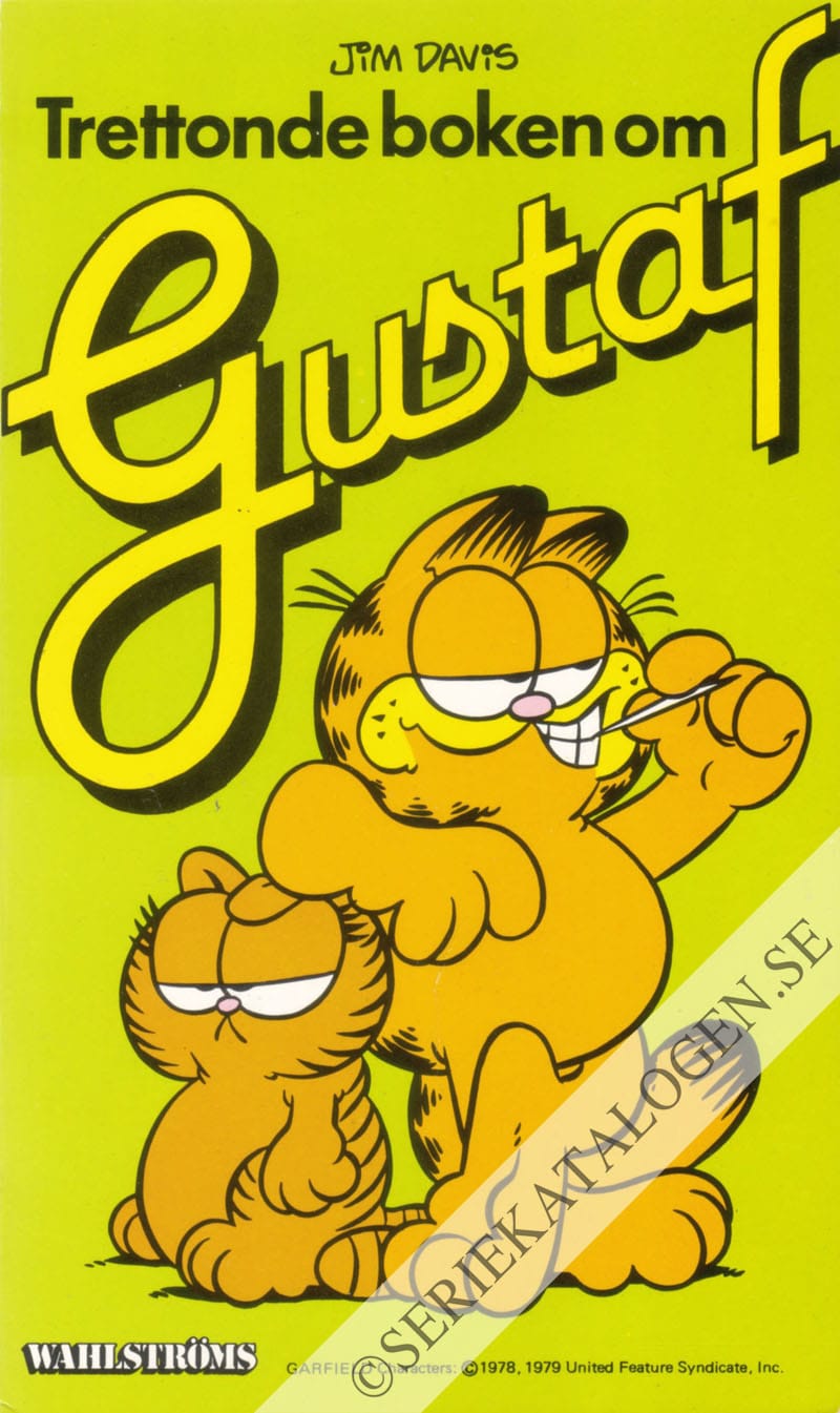 Framsida på Gustaf Trettonde boken om Gustaf (1987)