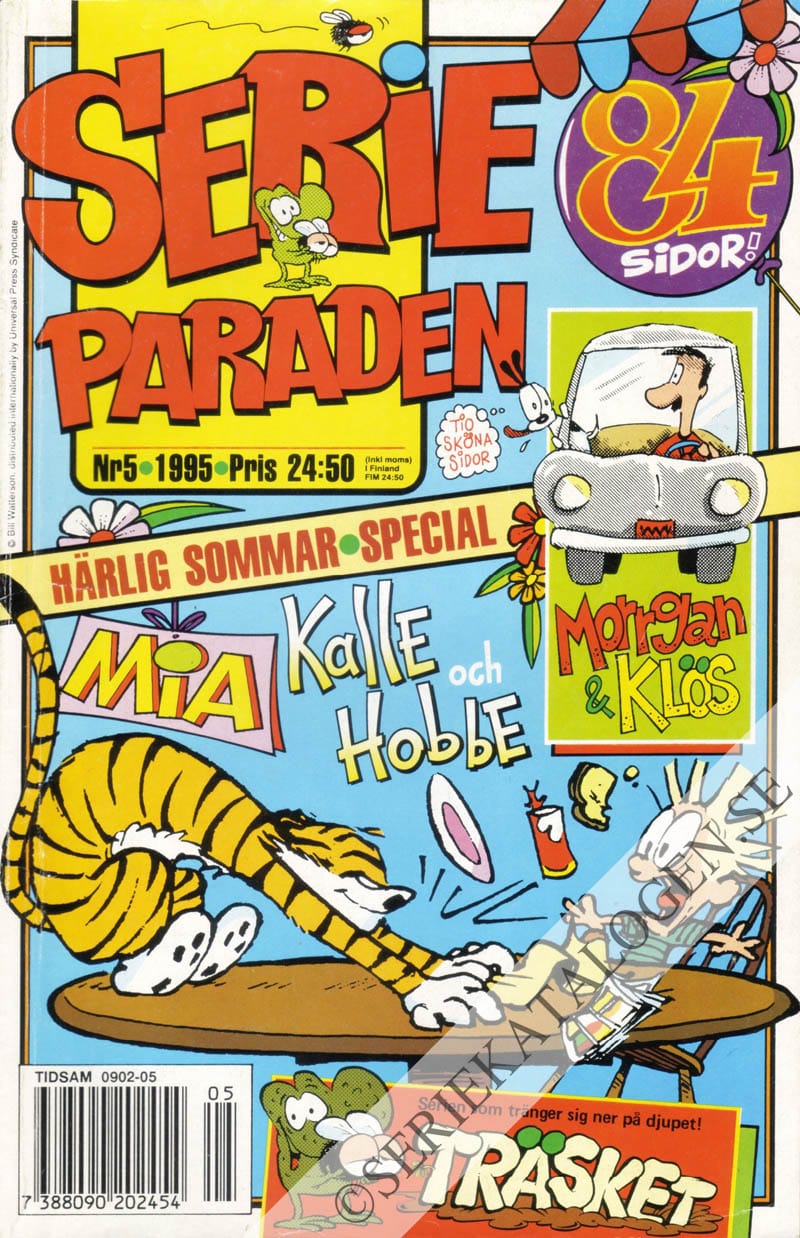 Framsida på Serie-paraden #5 (1995)
