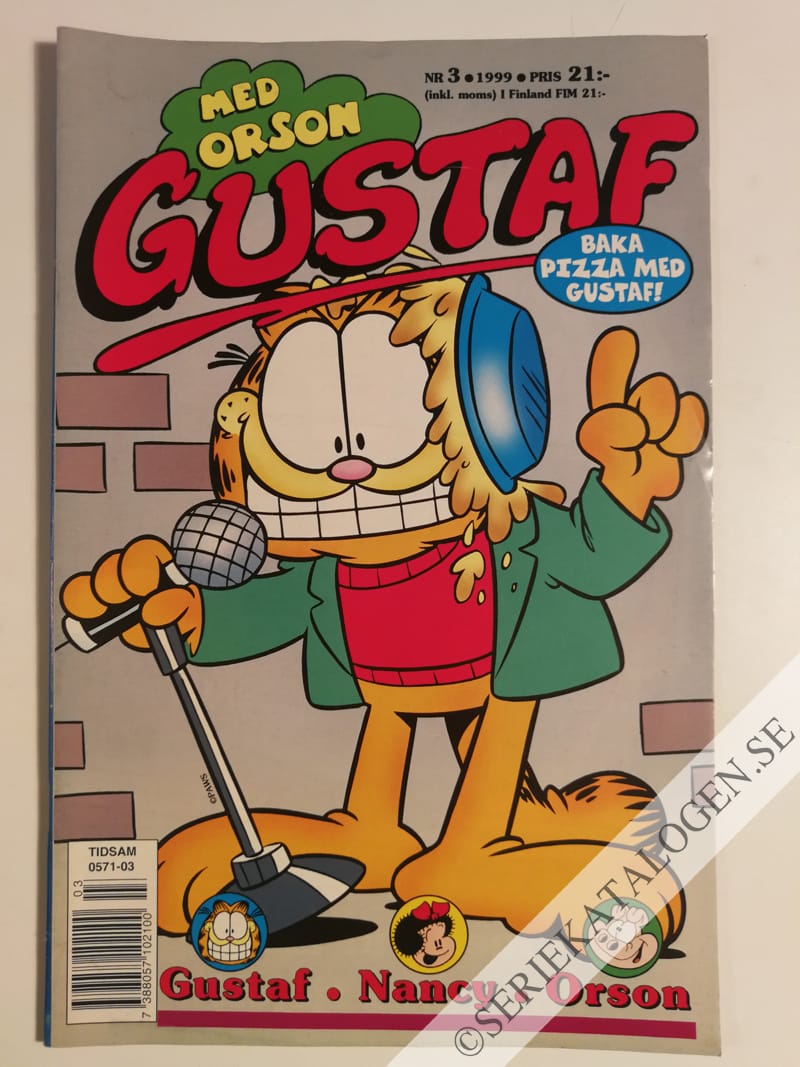 Framsida på Gustaf #3 (1999)