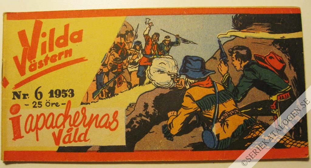 Framsida på Vilda Västern #6 (1953)