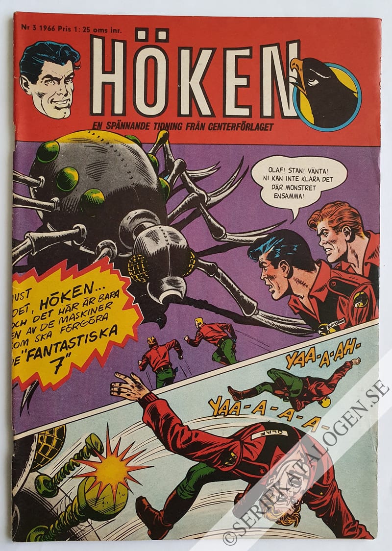 Framsida på Höken #3 (1966)