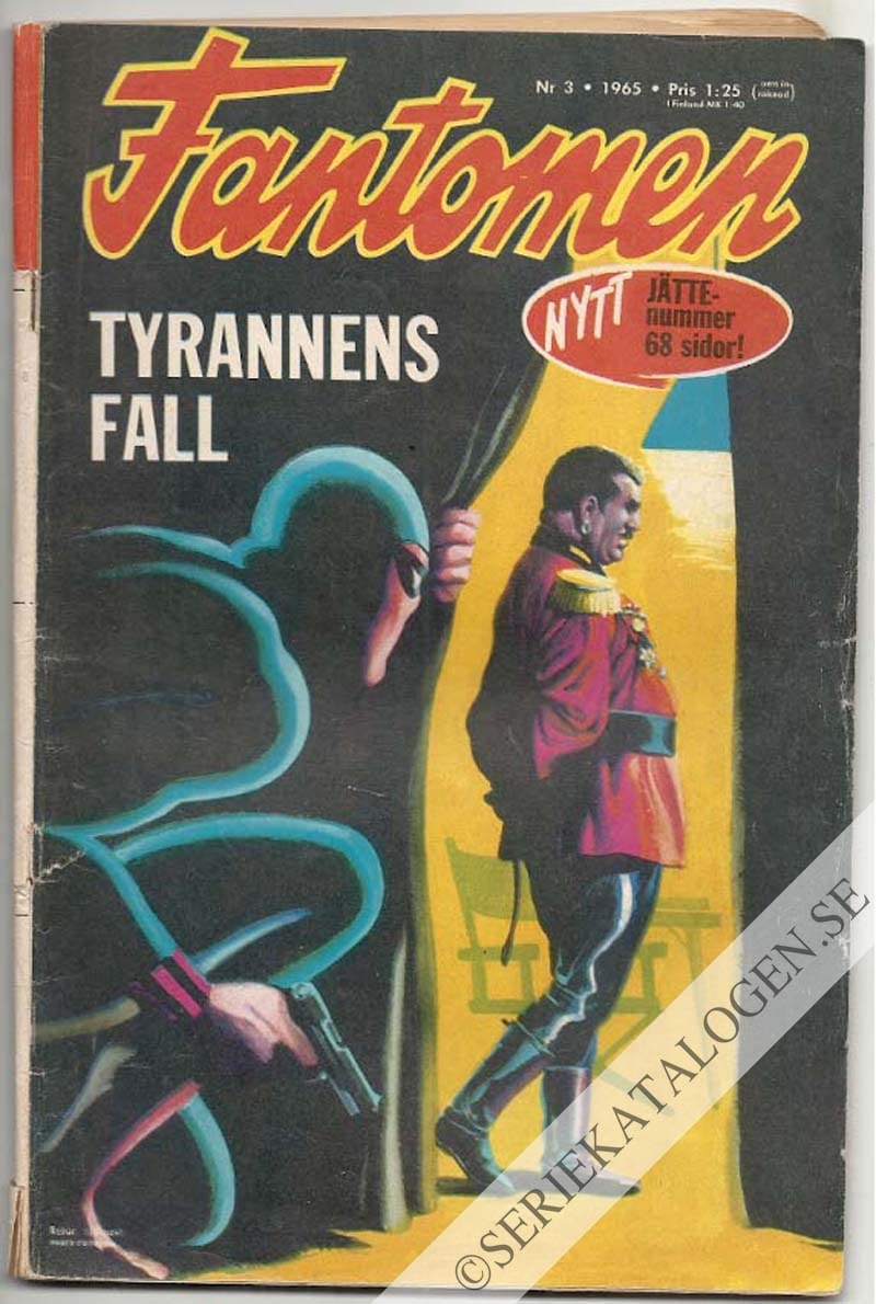Framsida på Fantomen #3 (1965)