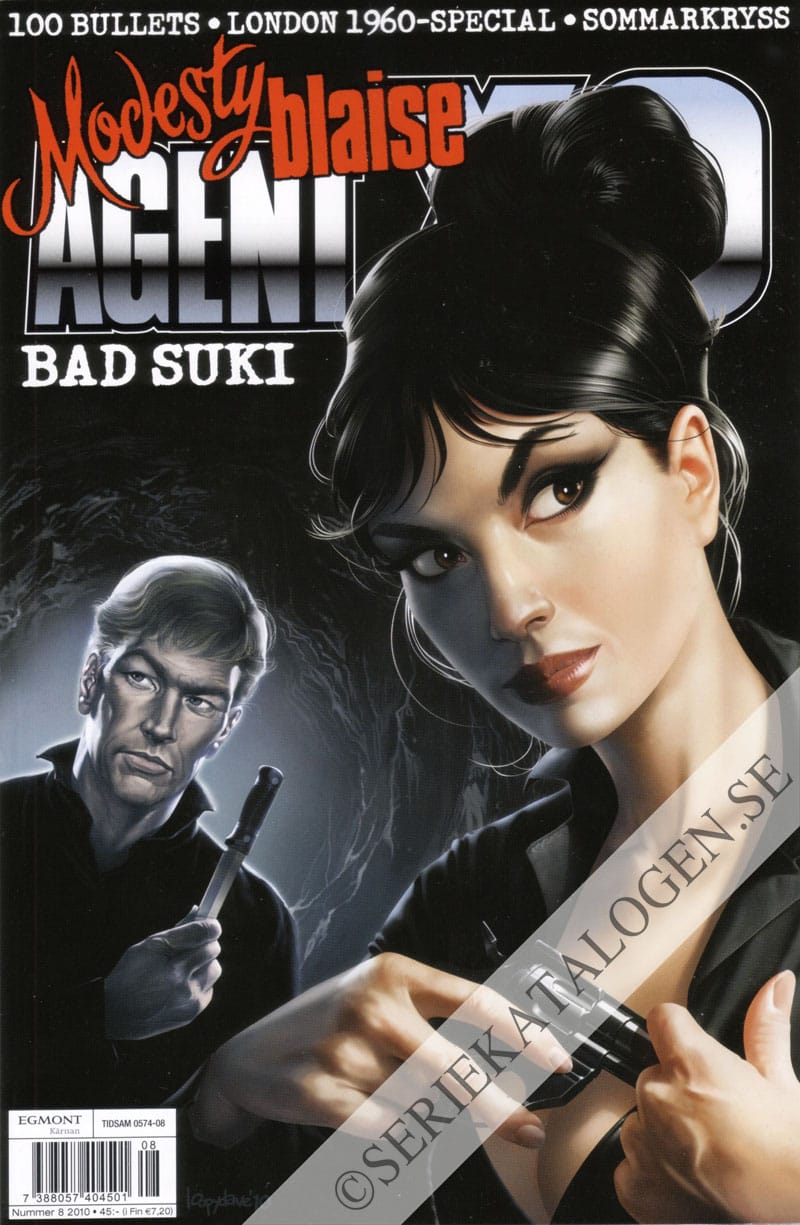 Framsida på Agent X9 #8 (2010)