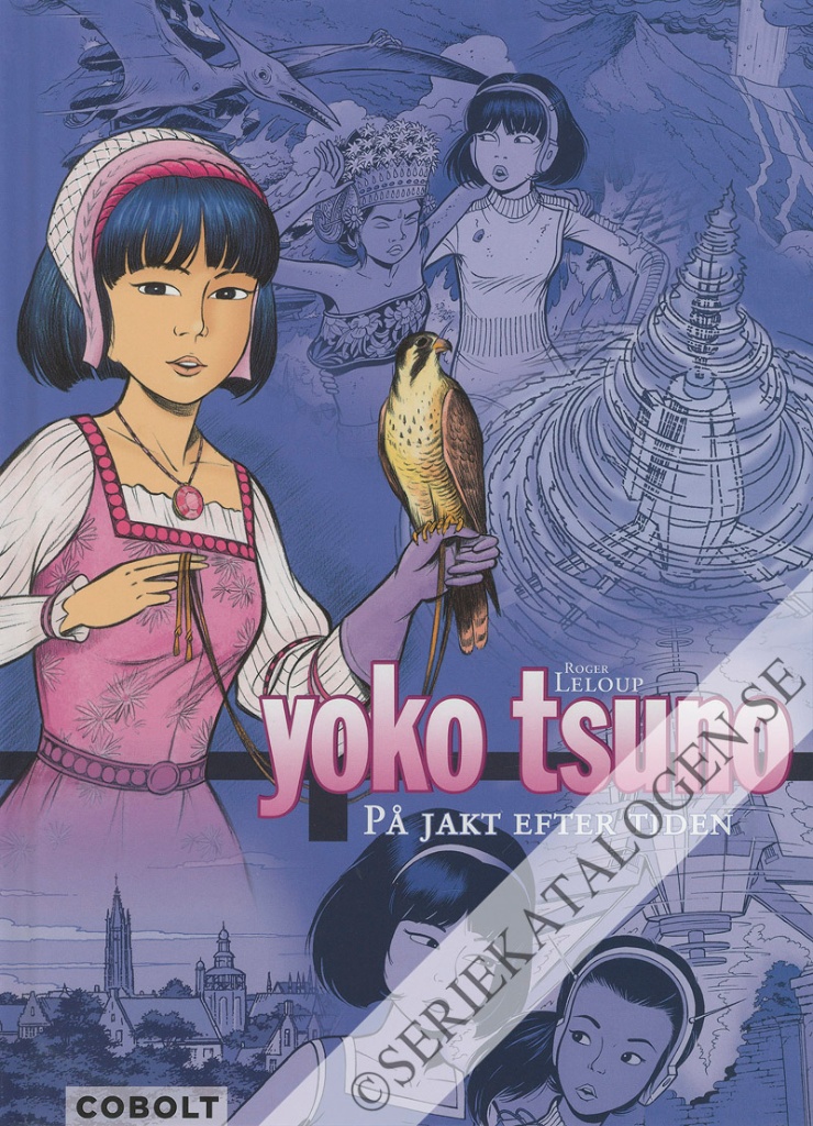 Framsida på Yoko Tsuno På jakt efter tiden (2023)
