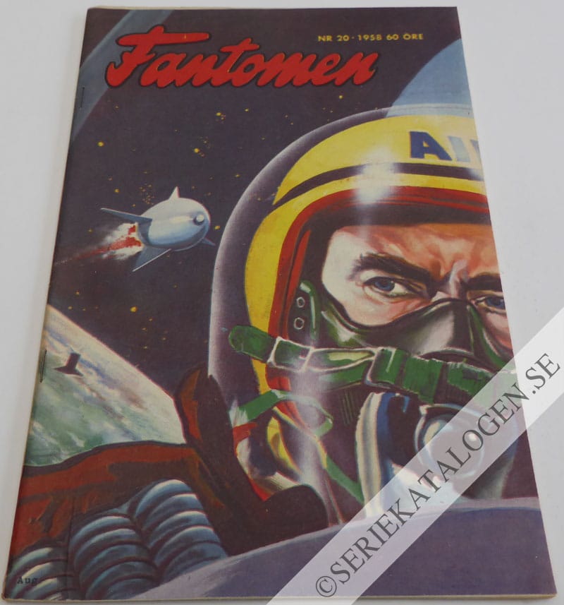 Framsida på Fantomen #20 (1958)