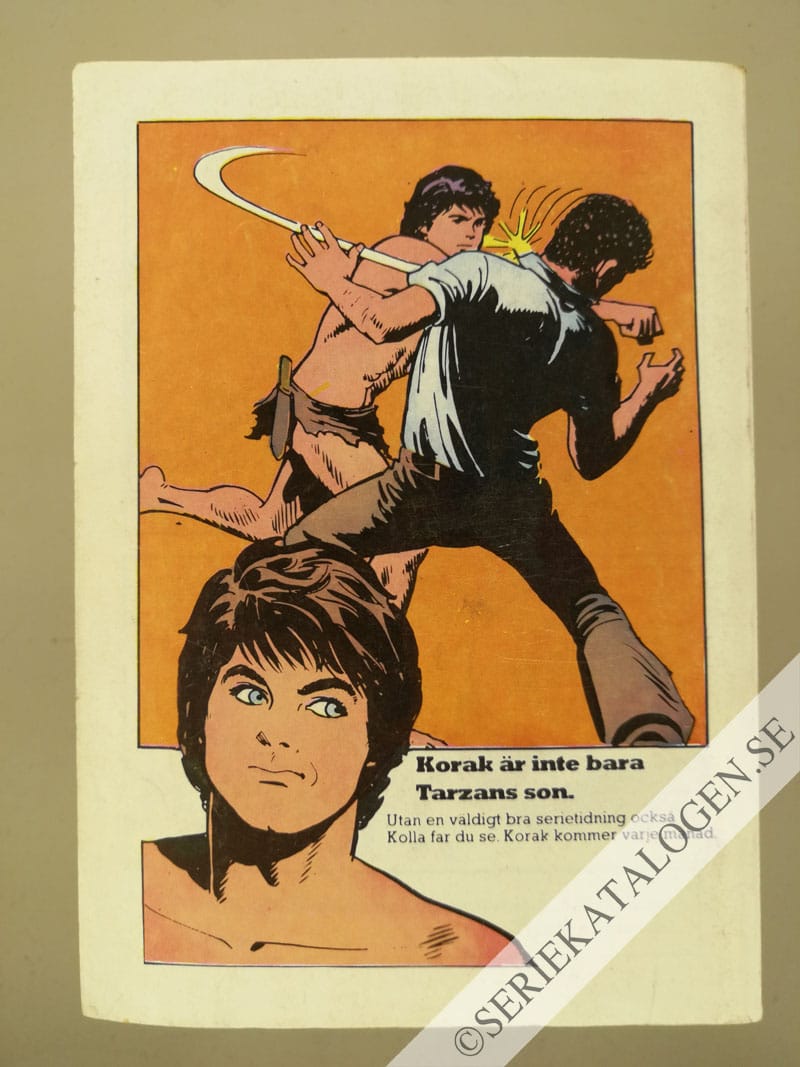 Baksida på Spionen som försvann (1984)