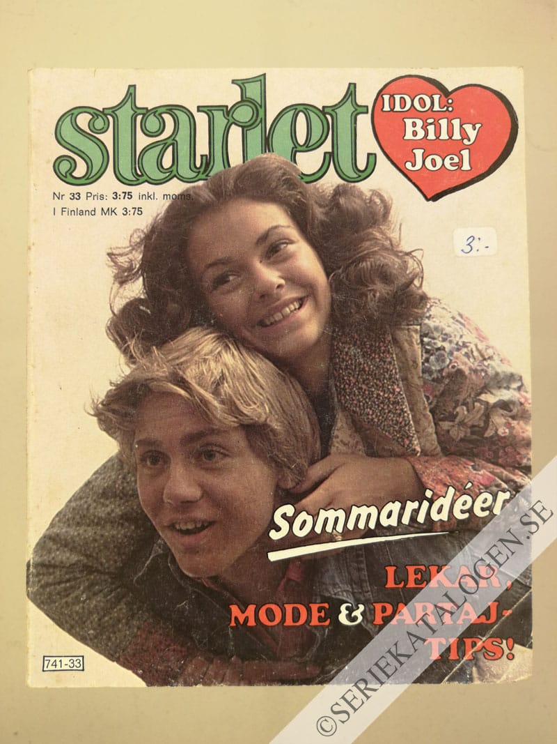 Framsida på Starlet #33 (1980)