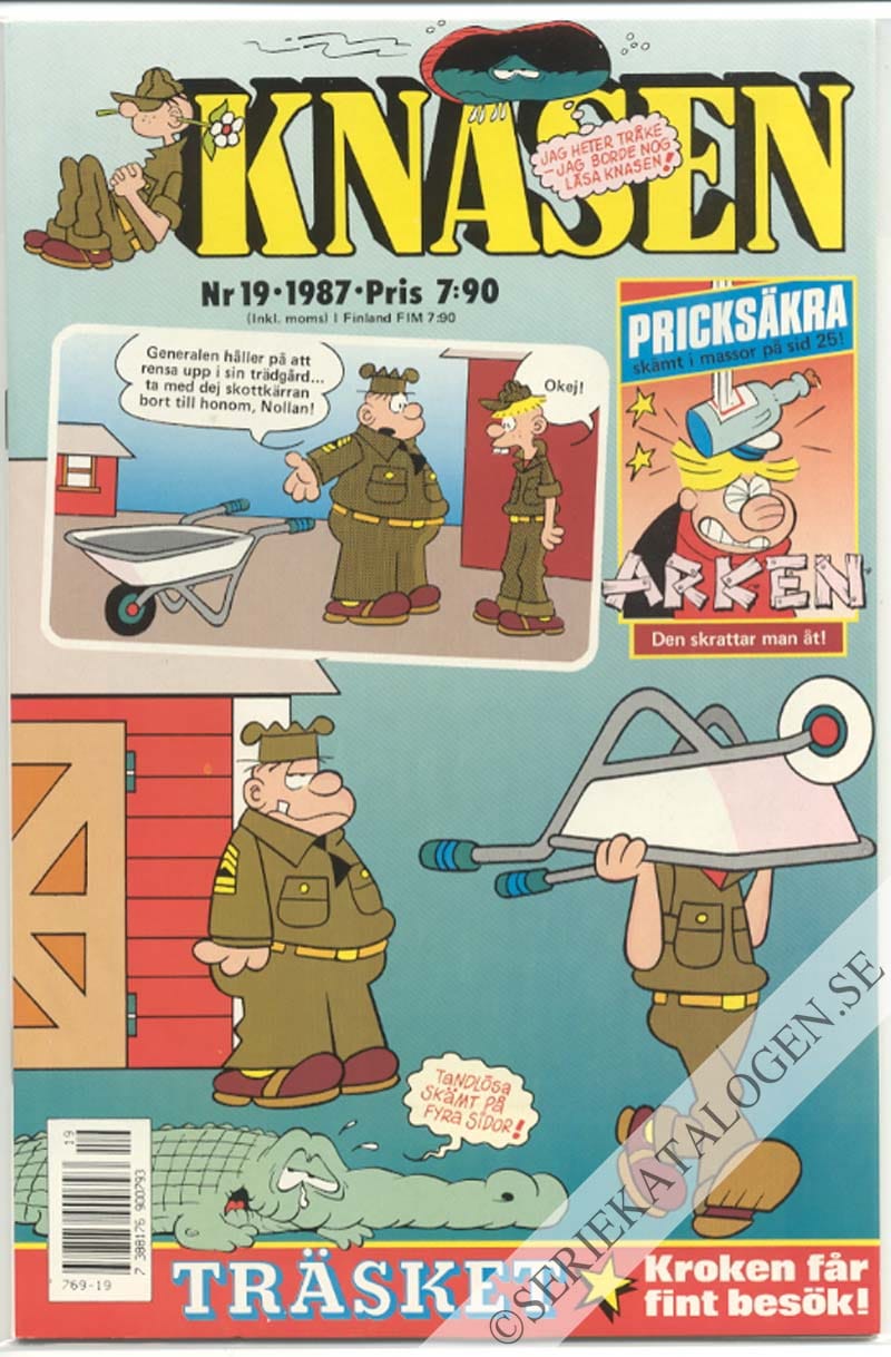 Framsida på Knasen #19 (1987)