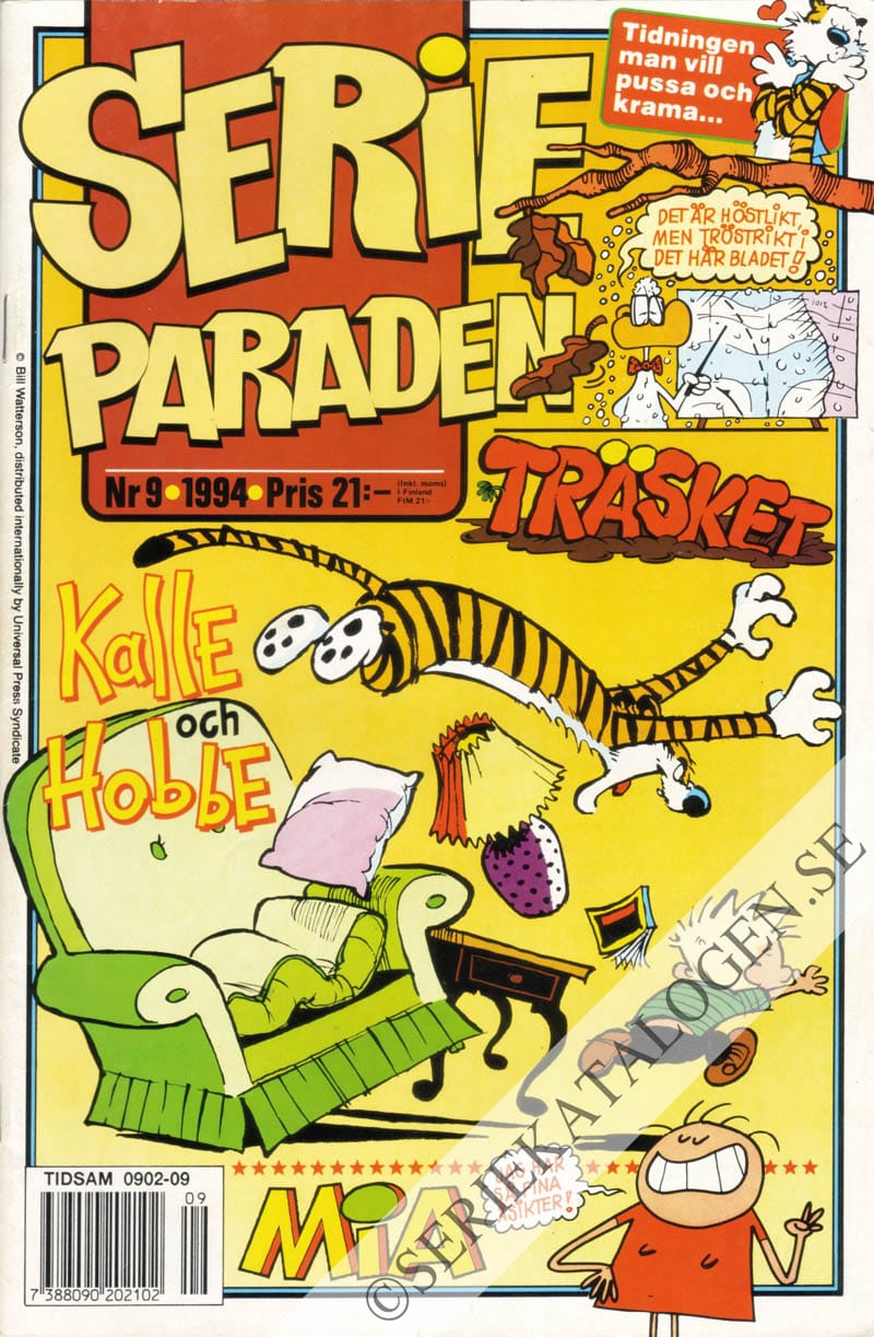 Framsida på Serie-paraden #9 (1994)