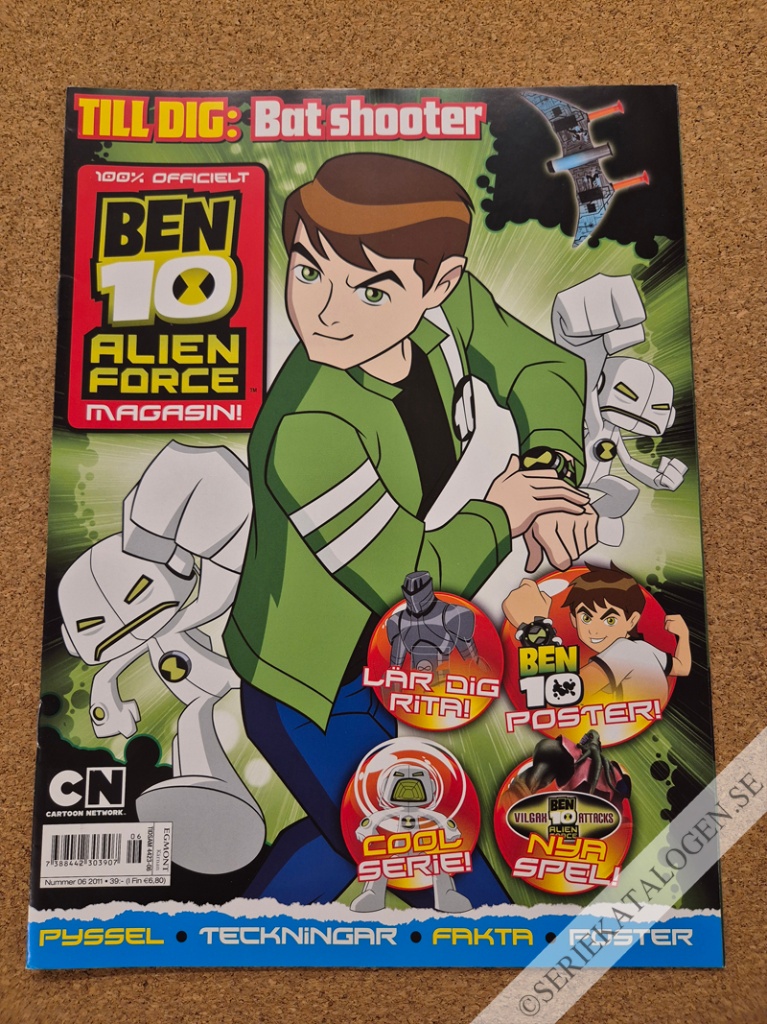 Framsida på Ben 10 magasin! #6 (2011)