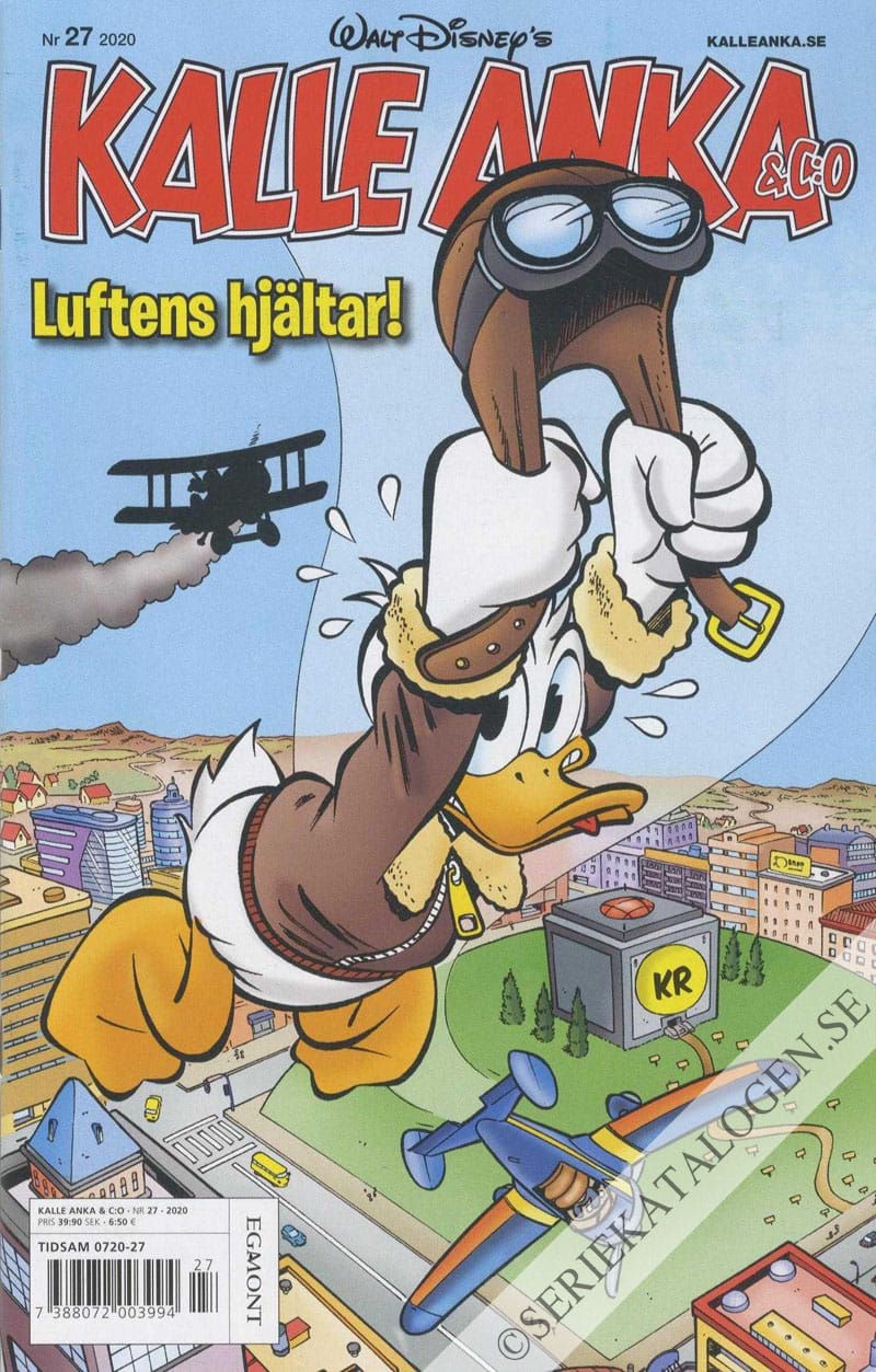 Framsida på Kalle Anka & C:o #27 (2020)
