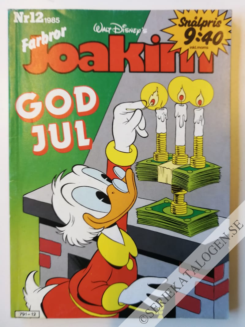 Framsida på Joakim #12 (1985)
