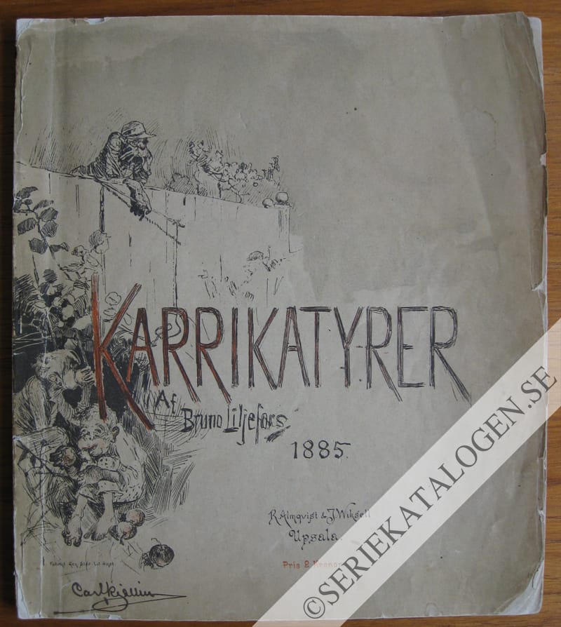 Framsida på Karrikatyrer # (1885)