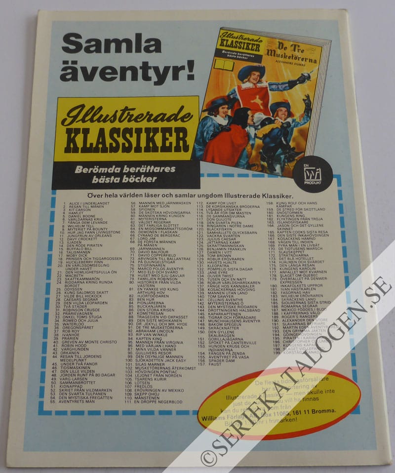 Baksida på Skräcknätter (1969)