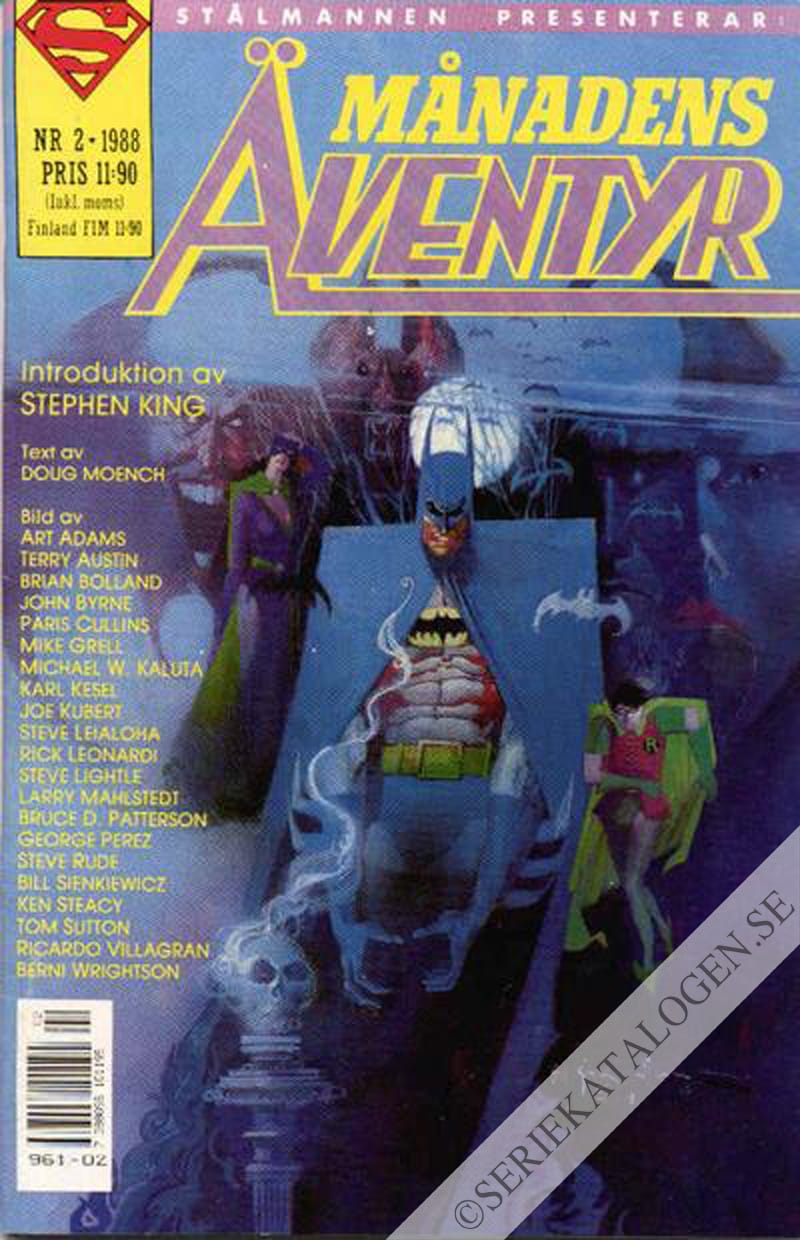 Framsida på Månadens äventyr #2 (1988)