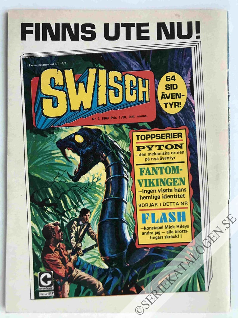 Baksida på Utpressaren (1969)