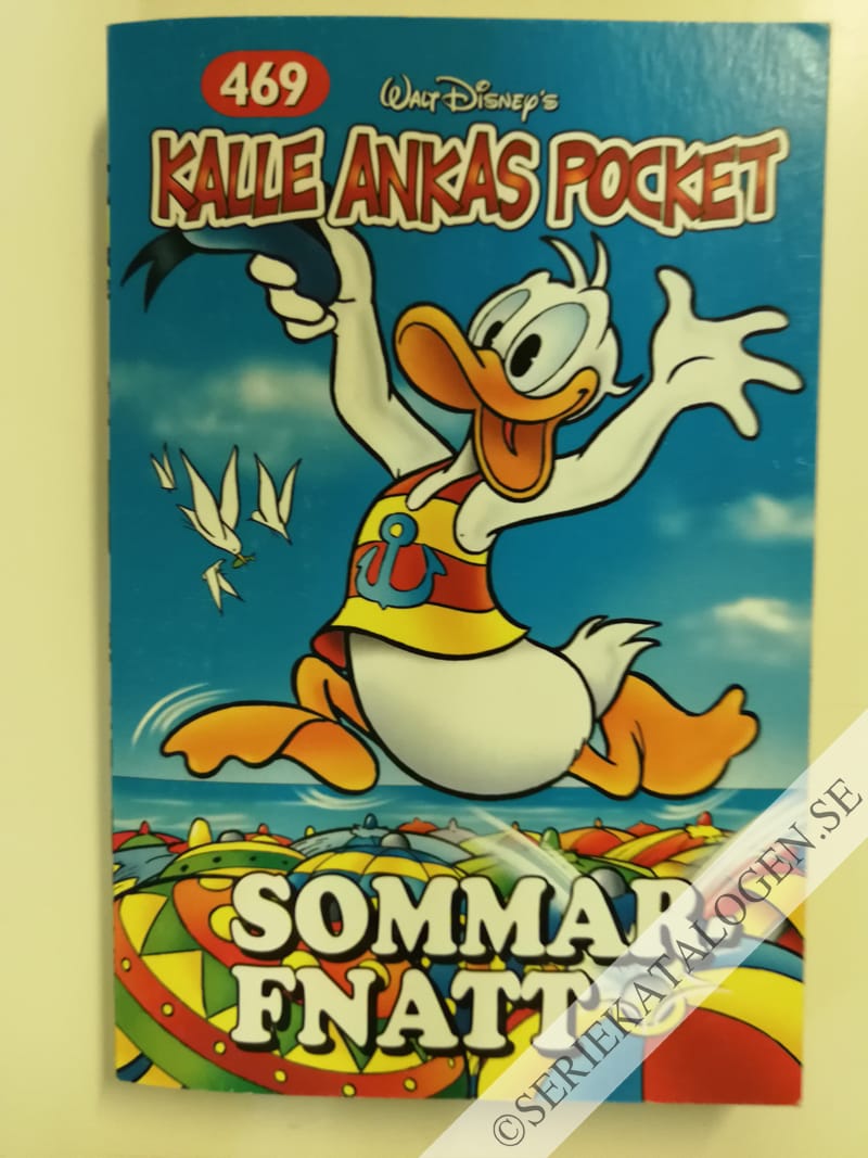 Framsida på Kalle Ankas pocket #469 - Sommarfnatt (2017)