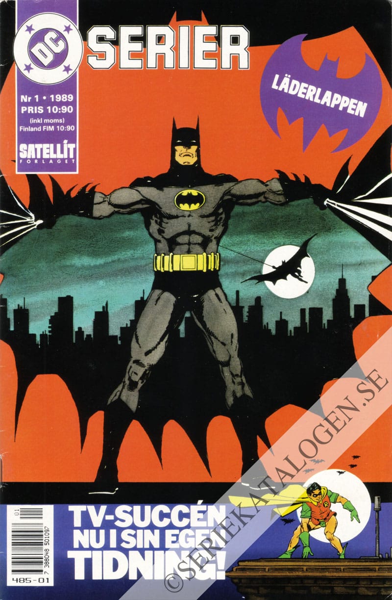Framsida på DC-serier #1 (1989)
