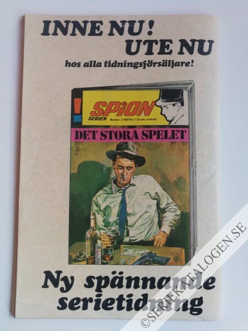 Baksida på Död vid ankomst (1968)