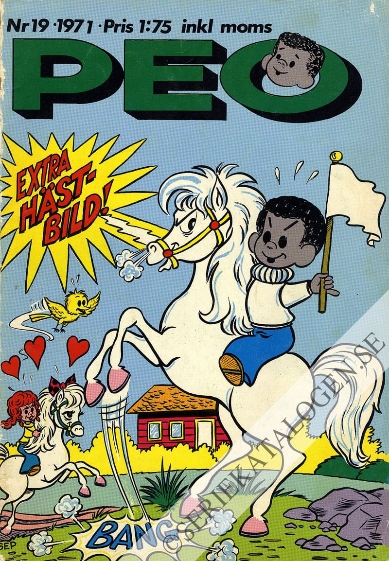 Framsida på Peo #19 (1971)