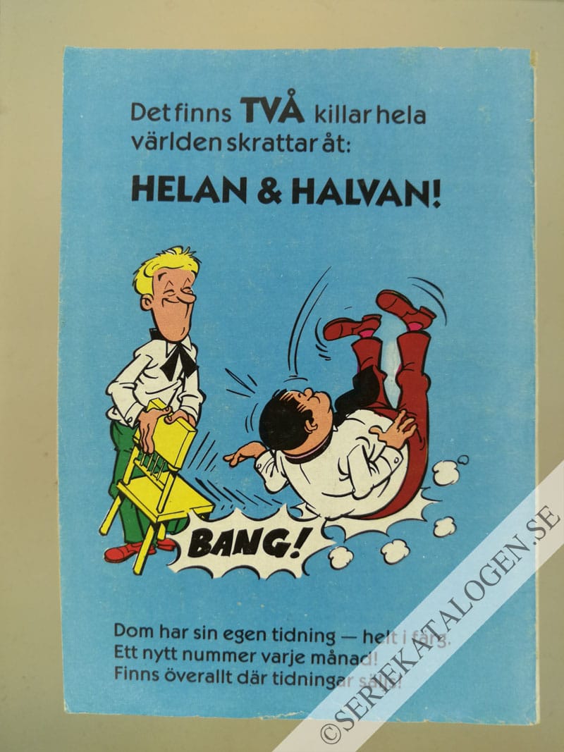 Baksida på Blodbad i Stilla Havet (1979)