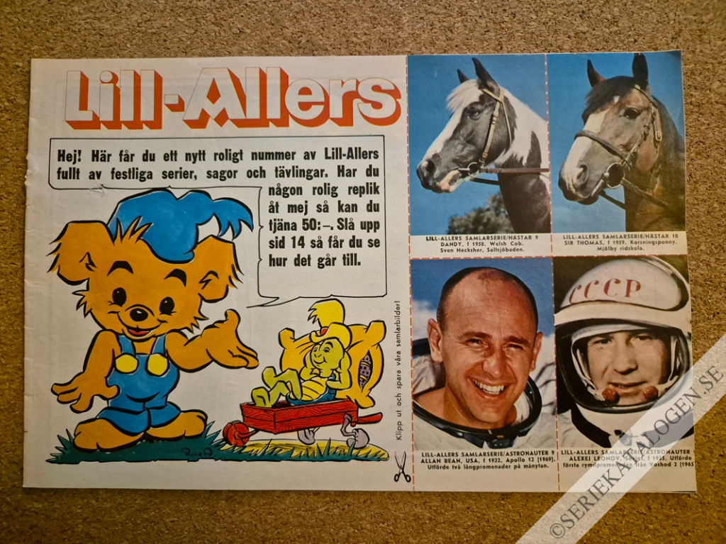 Framsida på Lill-Allers #12 (1971)