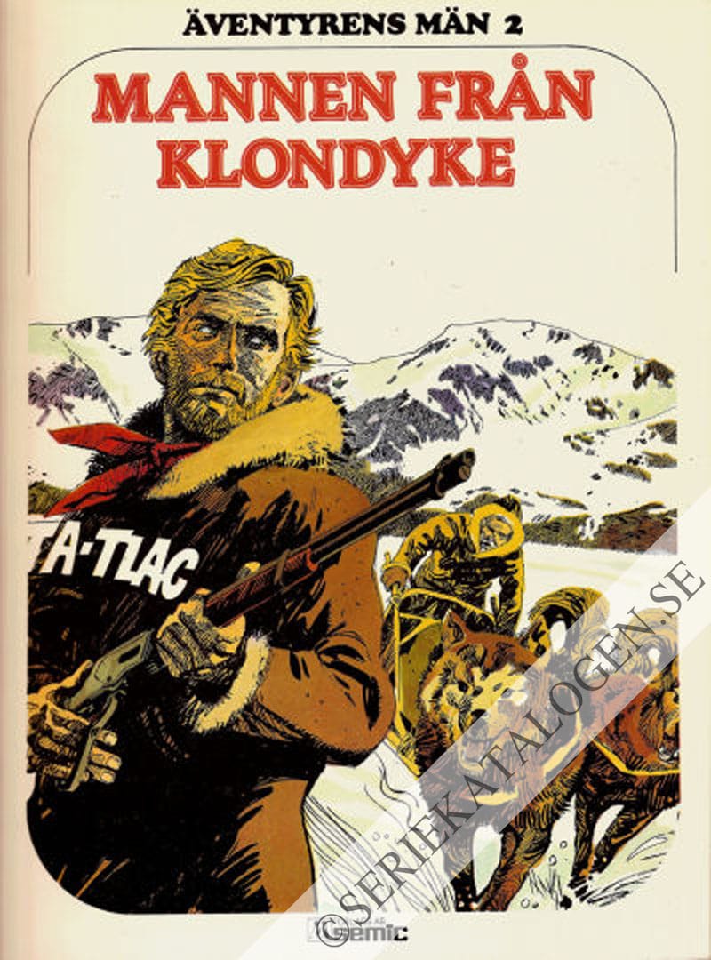 Framsida på Äventyrens män Mannen från Klondyke (1979)