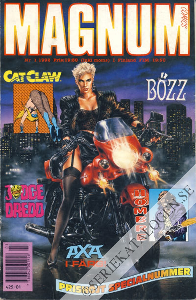Framsida på Magnum comics #1 (1992)