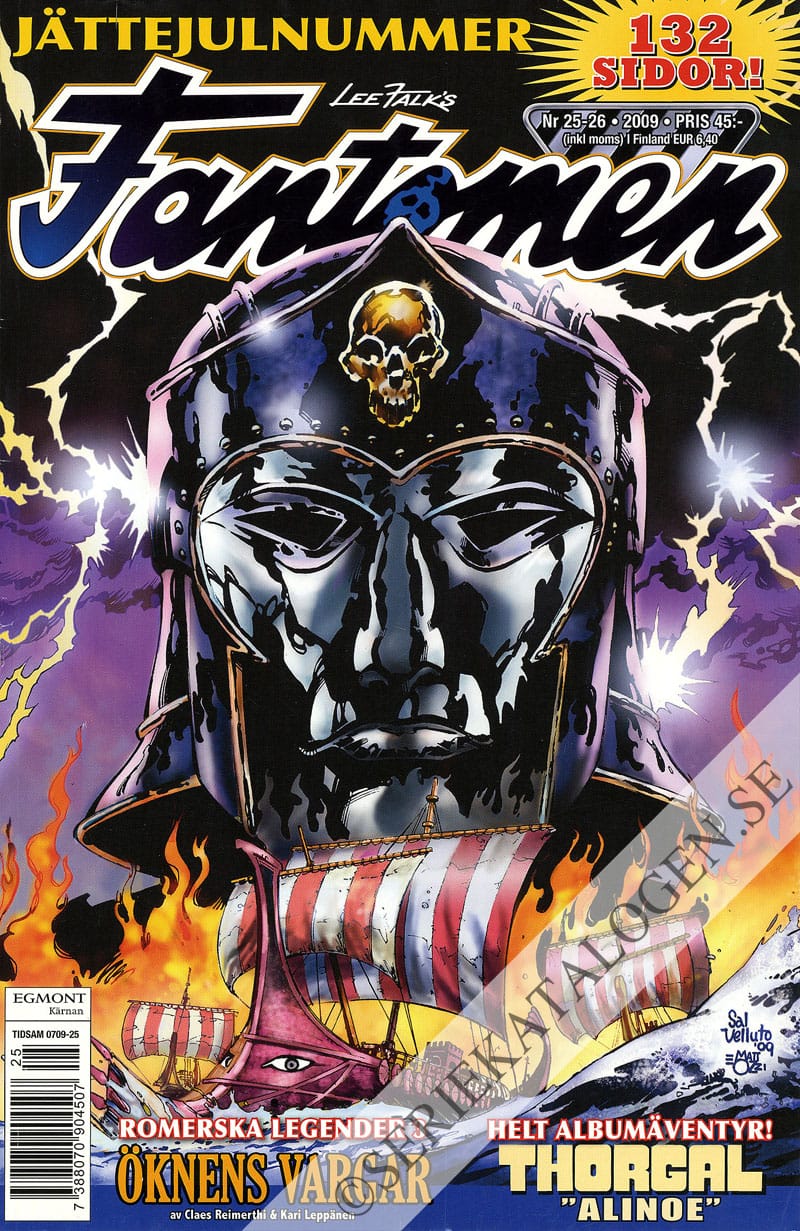 Framsida på Fantomen #25-26 (2009)