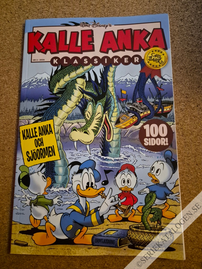Framsida på Kalle Anka Klassiker #2 (2026)