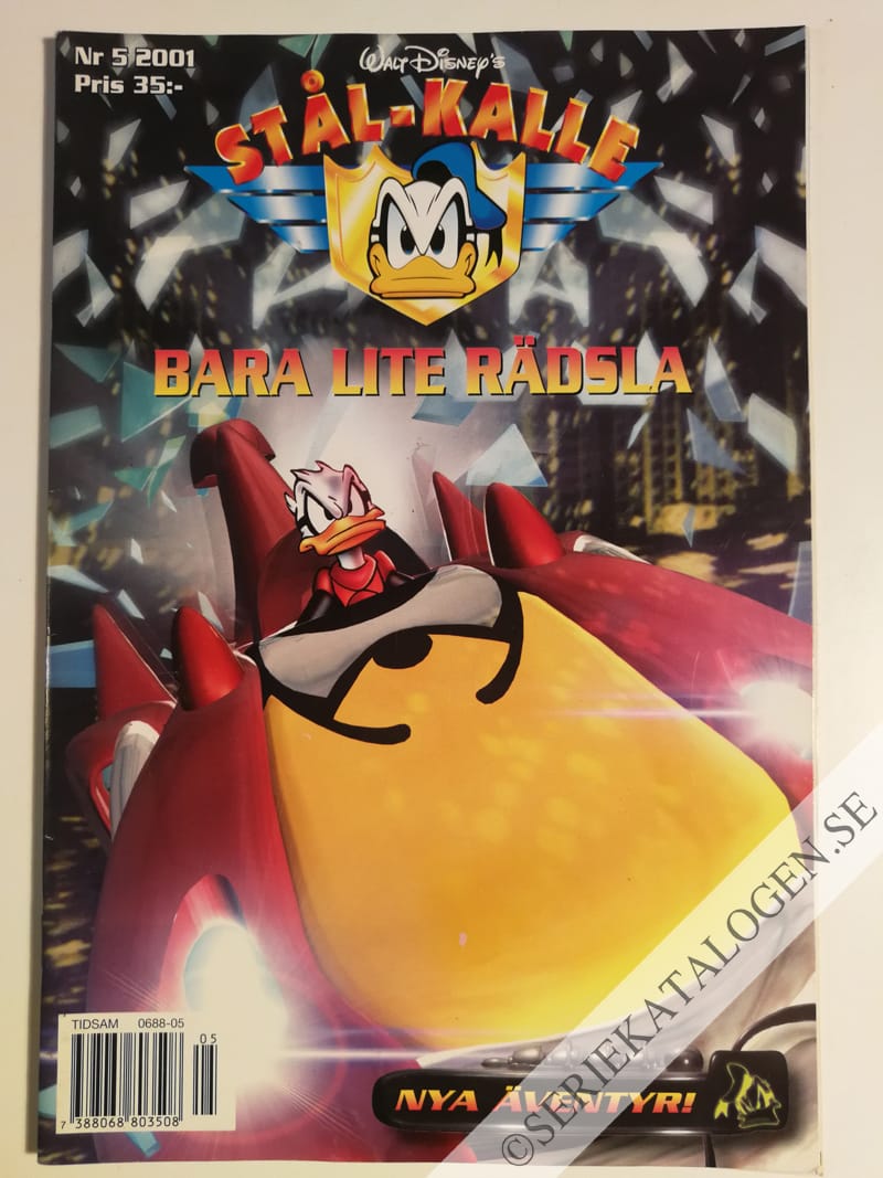 Framsida på Stål-Kalle Bara lite rädsla (2001)