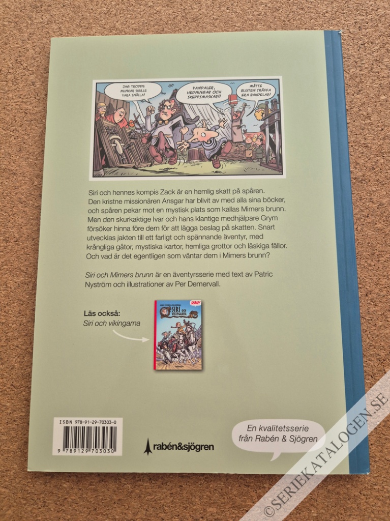 Baksida på Siri och Mimers brunn (2018)