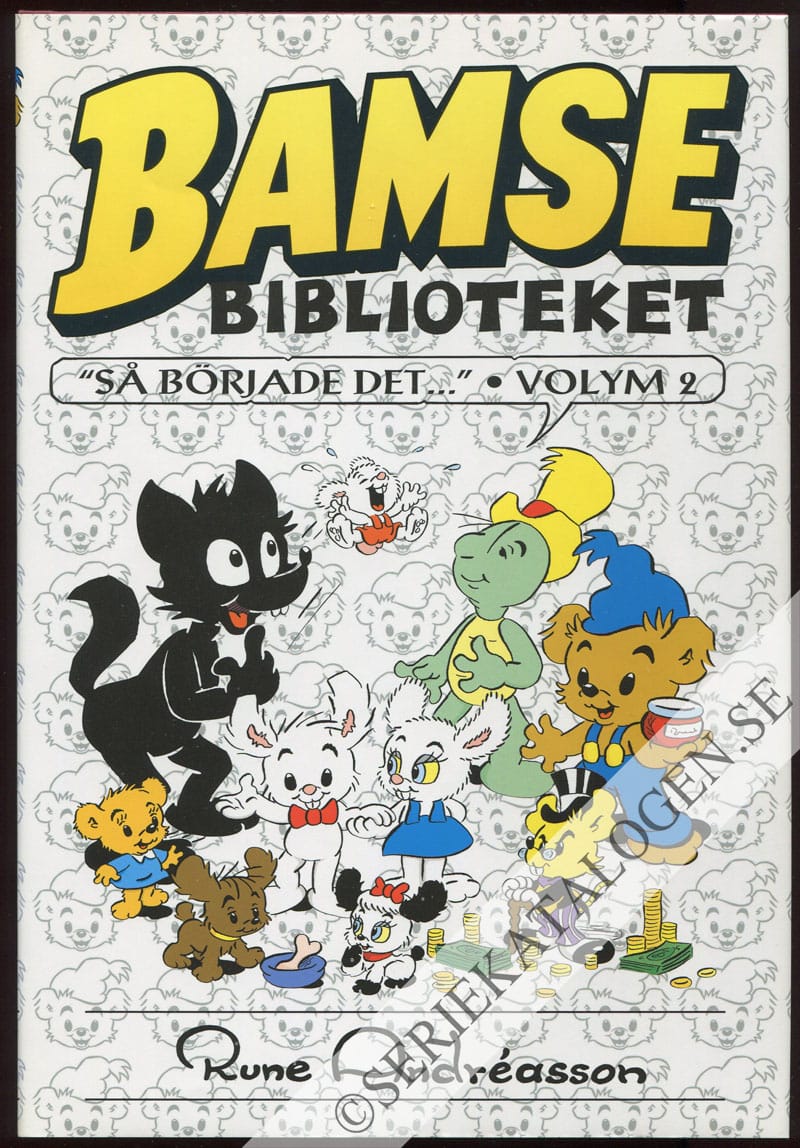 Framsida på Bamsebiblioteket - så började det Volym2 (2004)