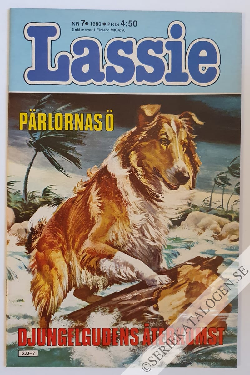 Framsida på Lassie #7 (1980)