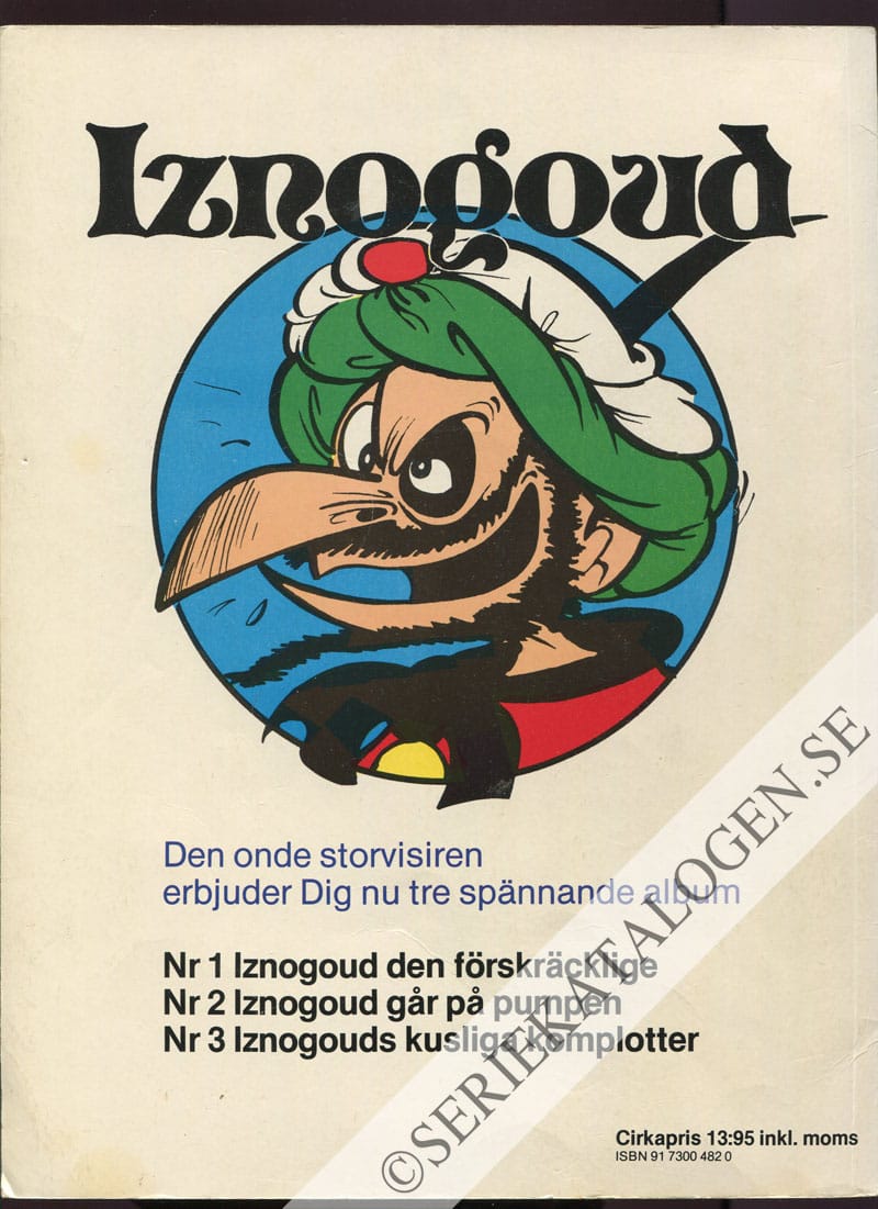 Baksida på Iznogouds kusliga komplotter (1978)