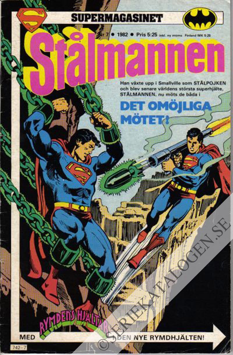 Framsida på Supermagasinet #7 (1982)