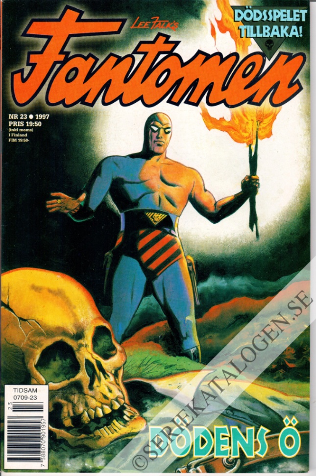 Framsida på Fantomen #23 (1997)