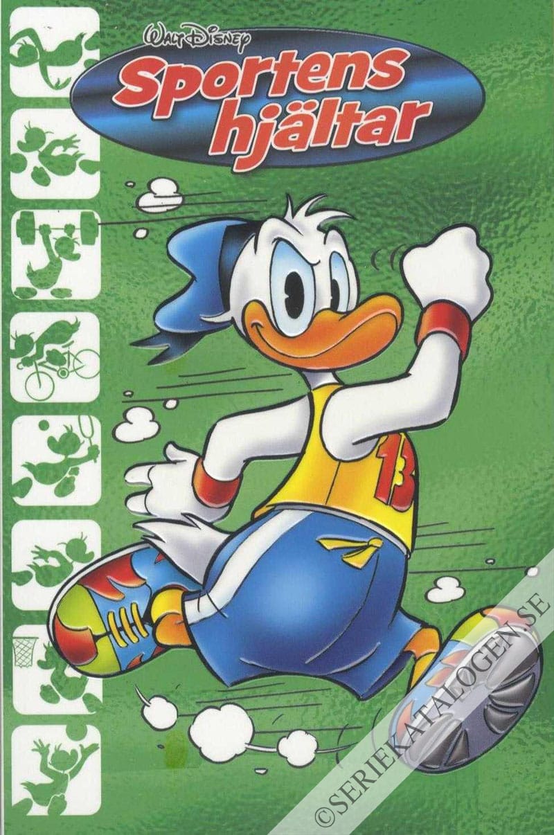 Framsida på Kalle Ankas pocket special Sportens hjältar (2019)