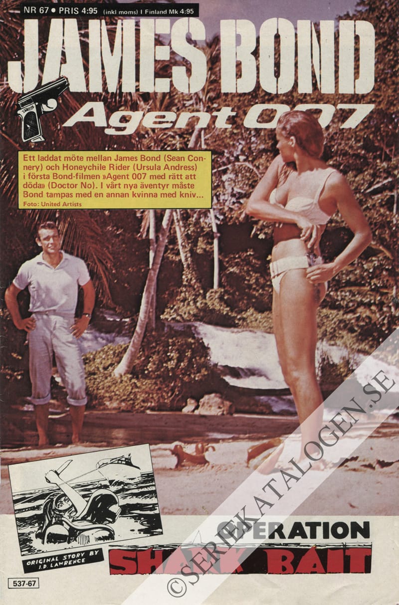 Framsida på James Bond agent 007 #67 (1980)