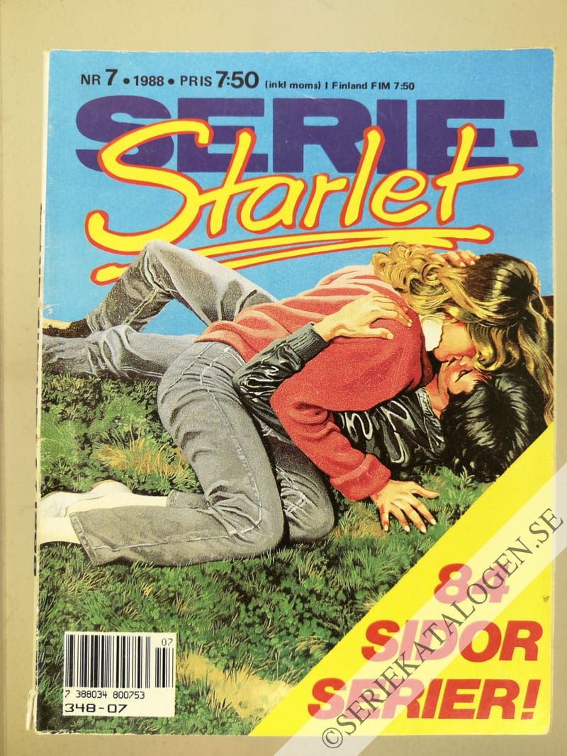 Framsida på Seriestarlet #7 (1988)