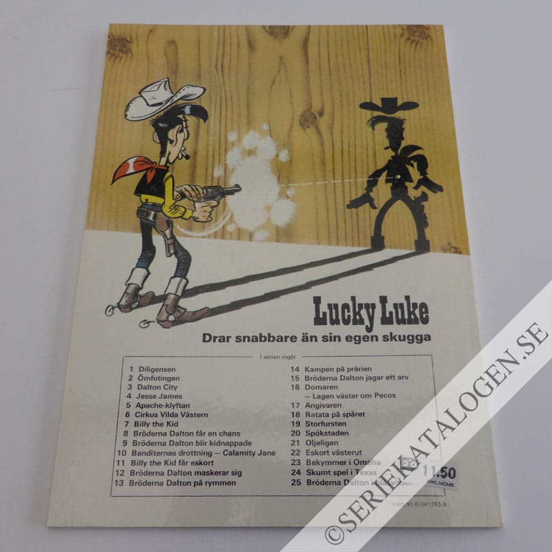 Baksida på Skumt spel i Texas (1976)