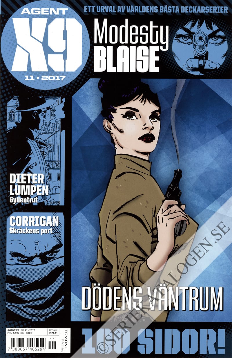 Framsida på Agent X9 #11 (2017)