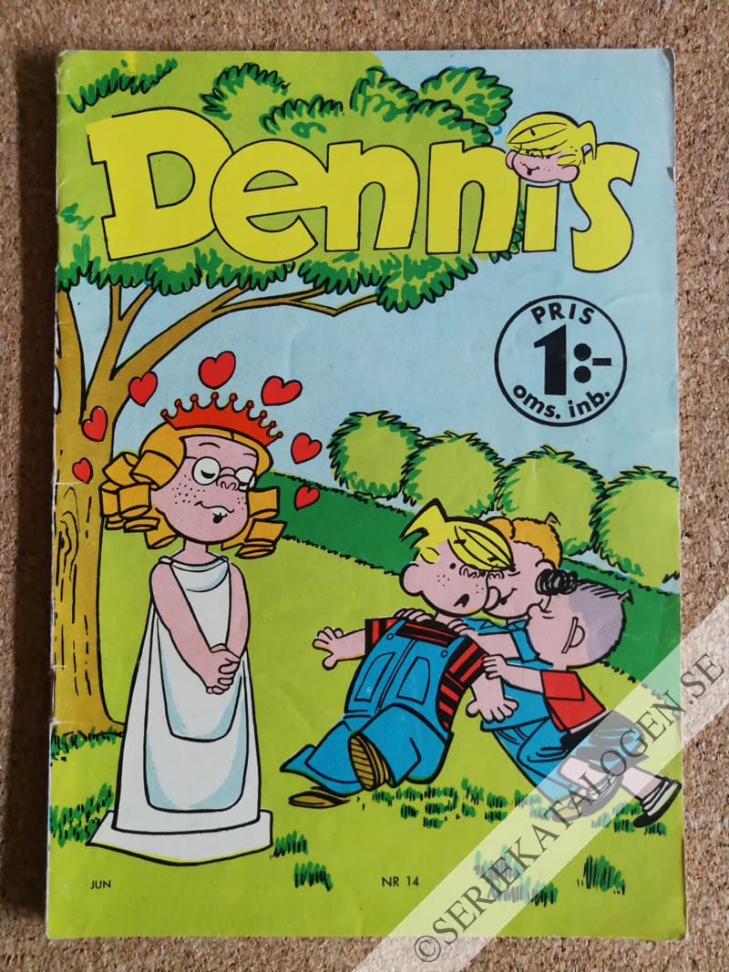 Framsida på Dennis #14 (1967)