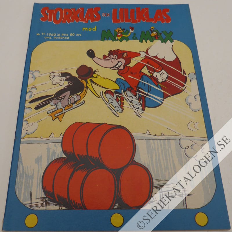 Framsida på Storklas och Lillklas #11 (1960)