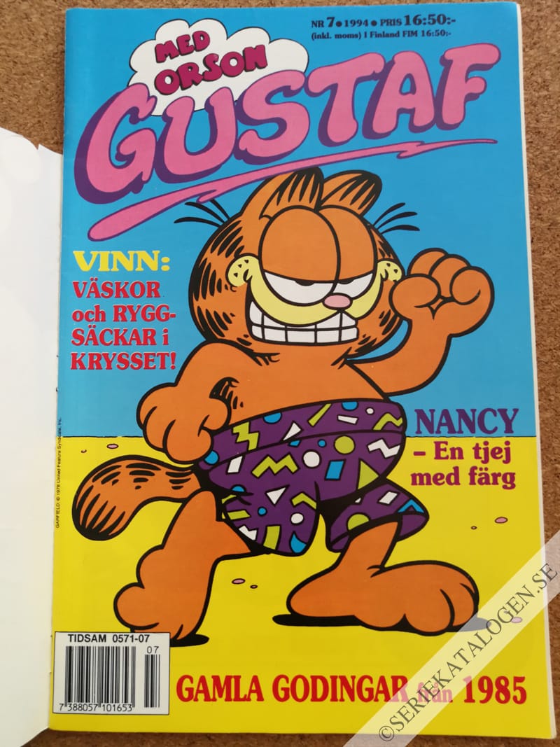 Framsida på Gustaf #7 (1994)