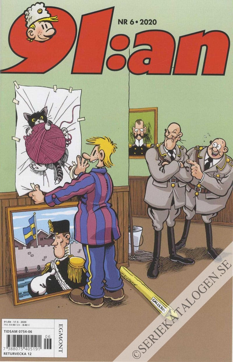 Framsida på 91:an #6 (2020)