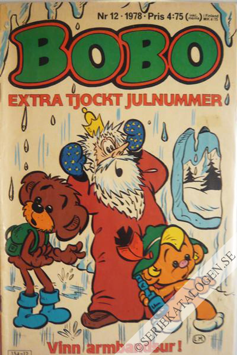 Framsida på Bobo #12 (1978)