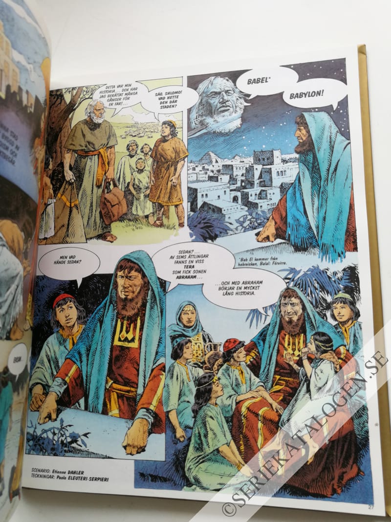 Exempel på Skapelsen/Patriarkerna (1985)